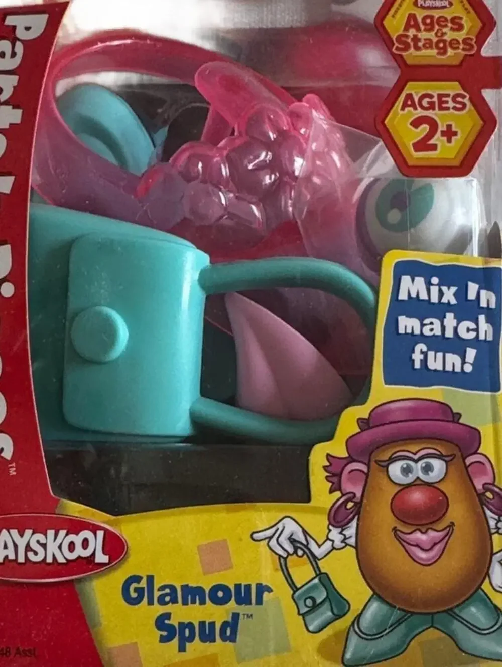 Vintage Mr. Potato Head Part n Pieces Glamour Spud Toy NIB